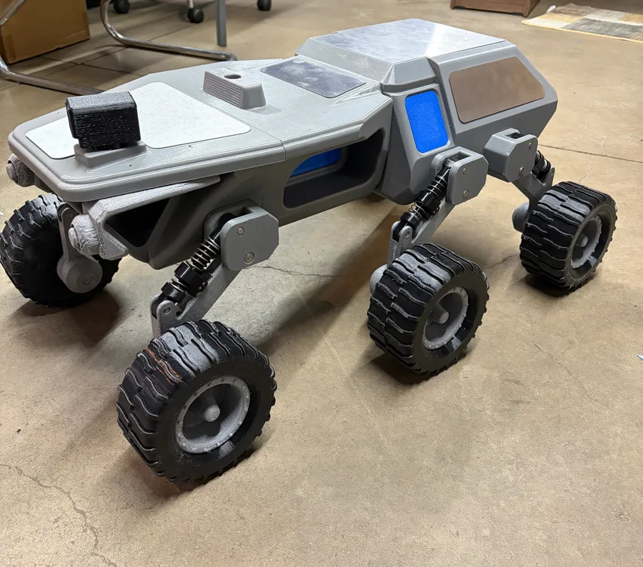 Robot rover impreso en 3D — Impresión 3D en Cuenca, Ecuador